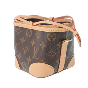 Louis Vuitton Brown Monogram Noe Bag Shoulder Canvas